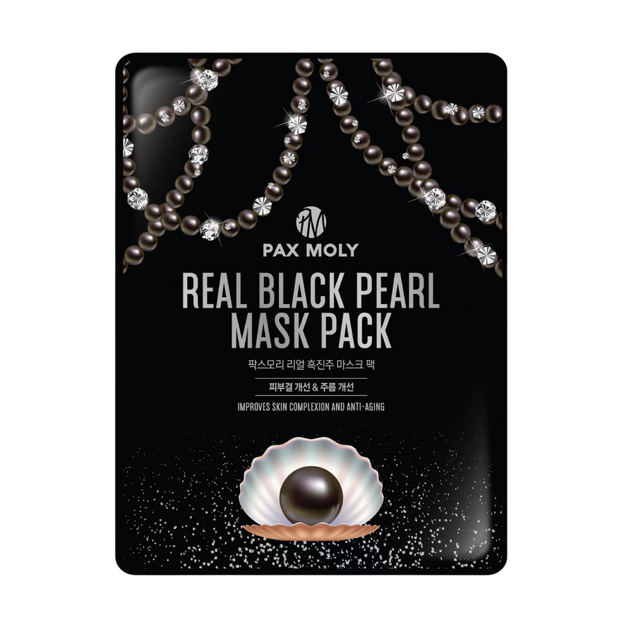 PaxMoly, Real Black Pearl, Anti-Aging, Gesichtsmaske, Für das Gesicht, 25 ml