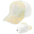 "PERLEN STRASS BASECAP" – Vorderansicht