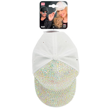 "PERLEN STRASS BASECAP" – Detailansicht