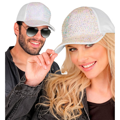 "PERLEN STRASS BASECAP" – Ansicht 3