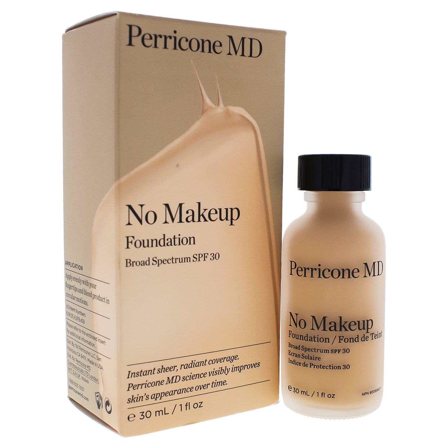 Perricone Md, No Makeup, Flüssige Grundierung, Fair, SPF 30, 30 ml
