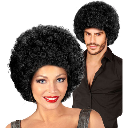 "PERÜCKE AFRO" in Polybag – Vorderansicht