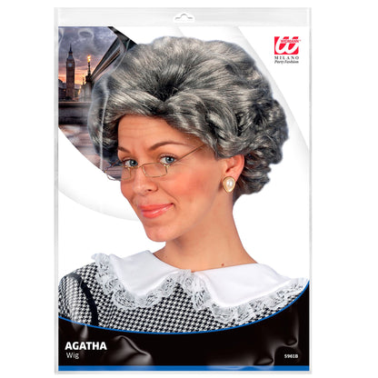 "PERÜCKE AGATHA" in Polybag – Detailansicht