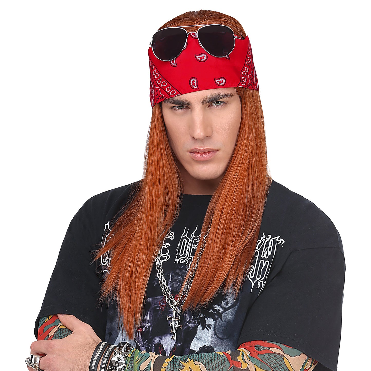 "PERÜCKE AXEL MIT BANDANA UND SONNENBRILLE" in Polybag – Ansicht 4