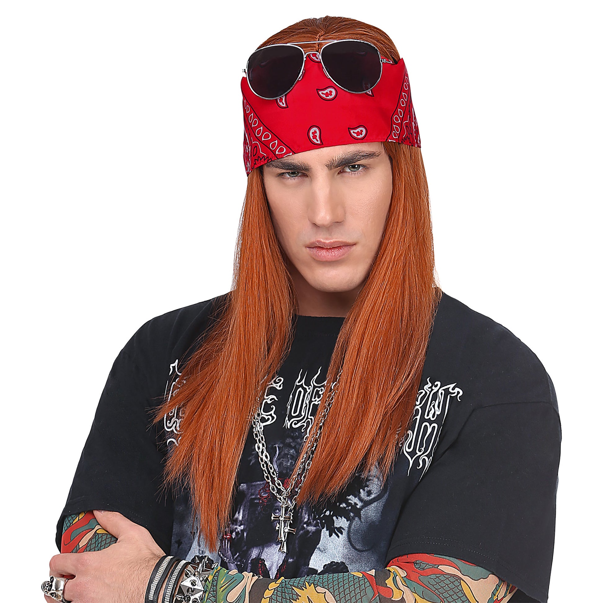 "PERÜCKE AXEL MIT BANDANA UND SONNENBRILLE" in Polybag – Ansicht 4