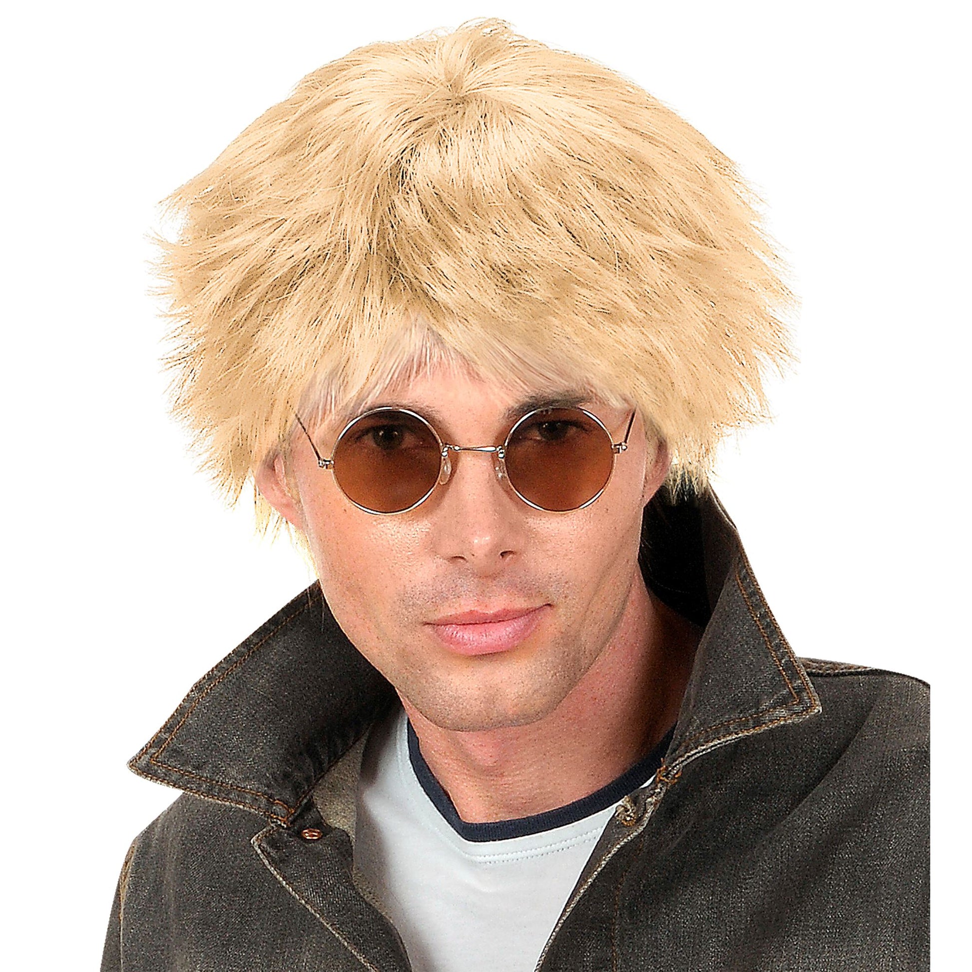 "PERÜCKE BEAT" blond - in Box – Vorderansicht
