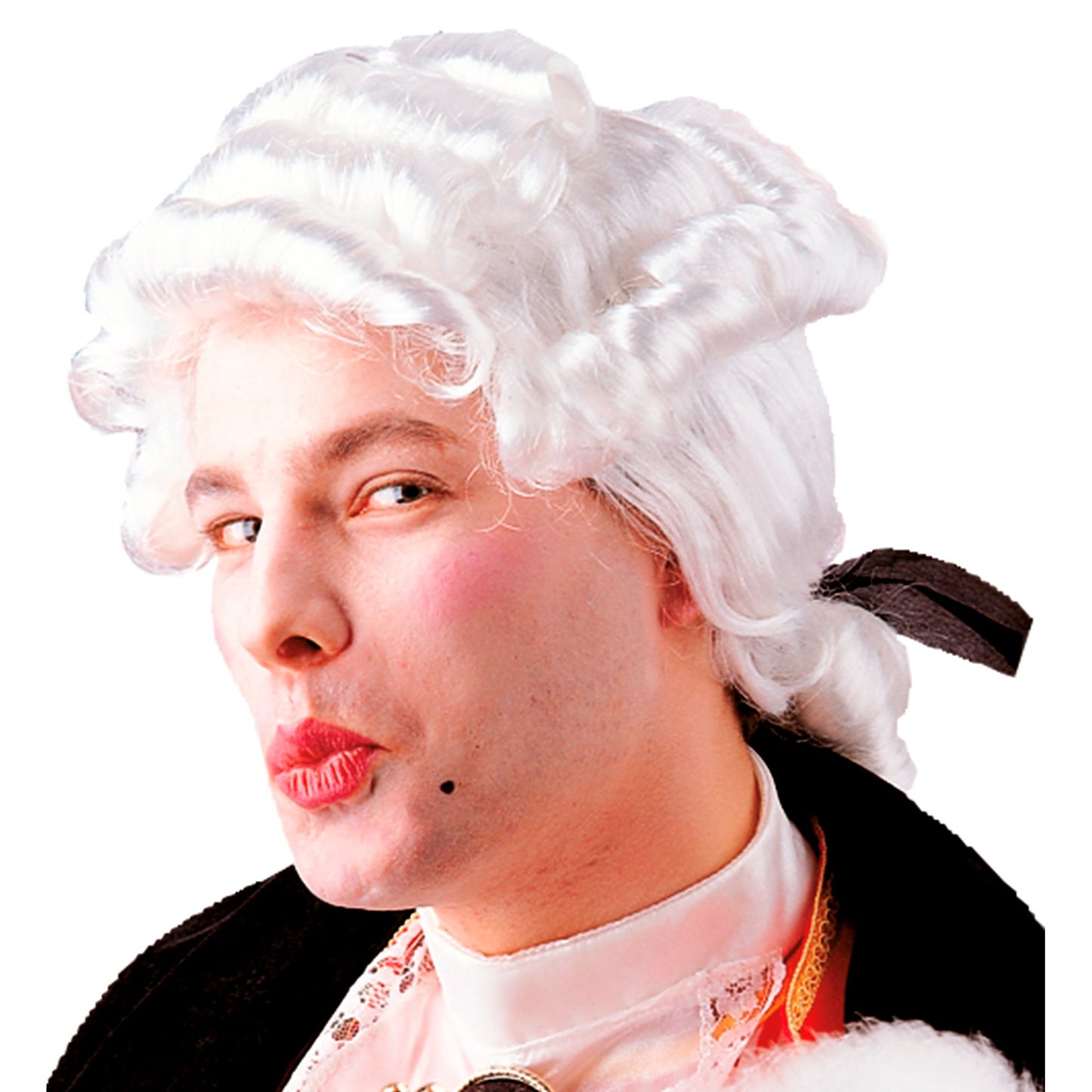 "PERÜCKE CASANOVA" in Box – Vorderansicht