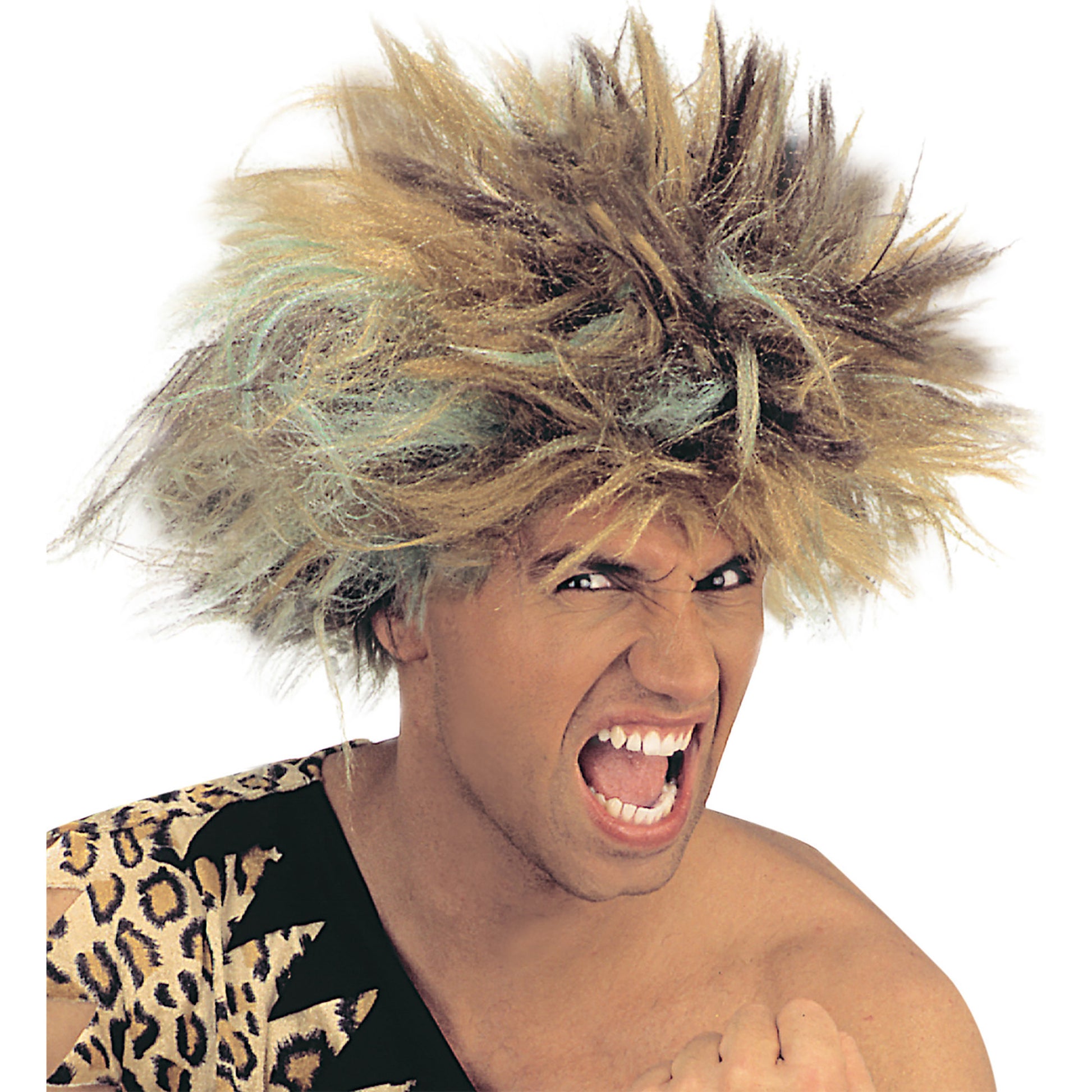 "PERÜCKE CAVEMAN" in Polybag – Vorderansicht