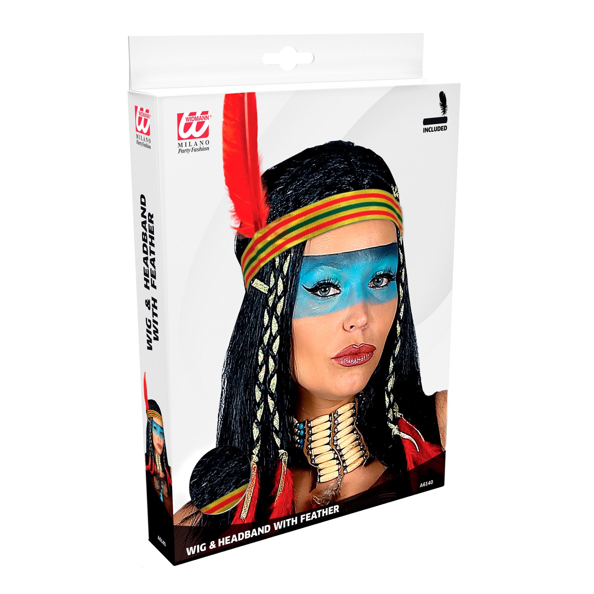 "PERÜCKE CHEYENNE" in Box – Detailansicht