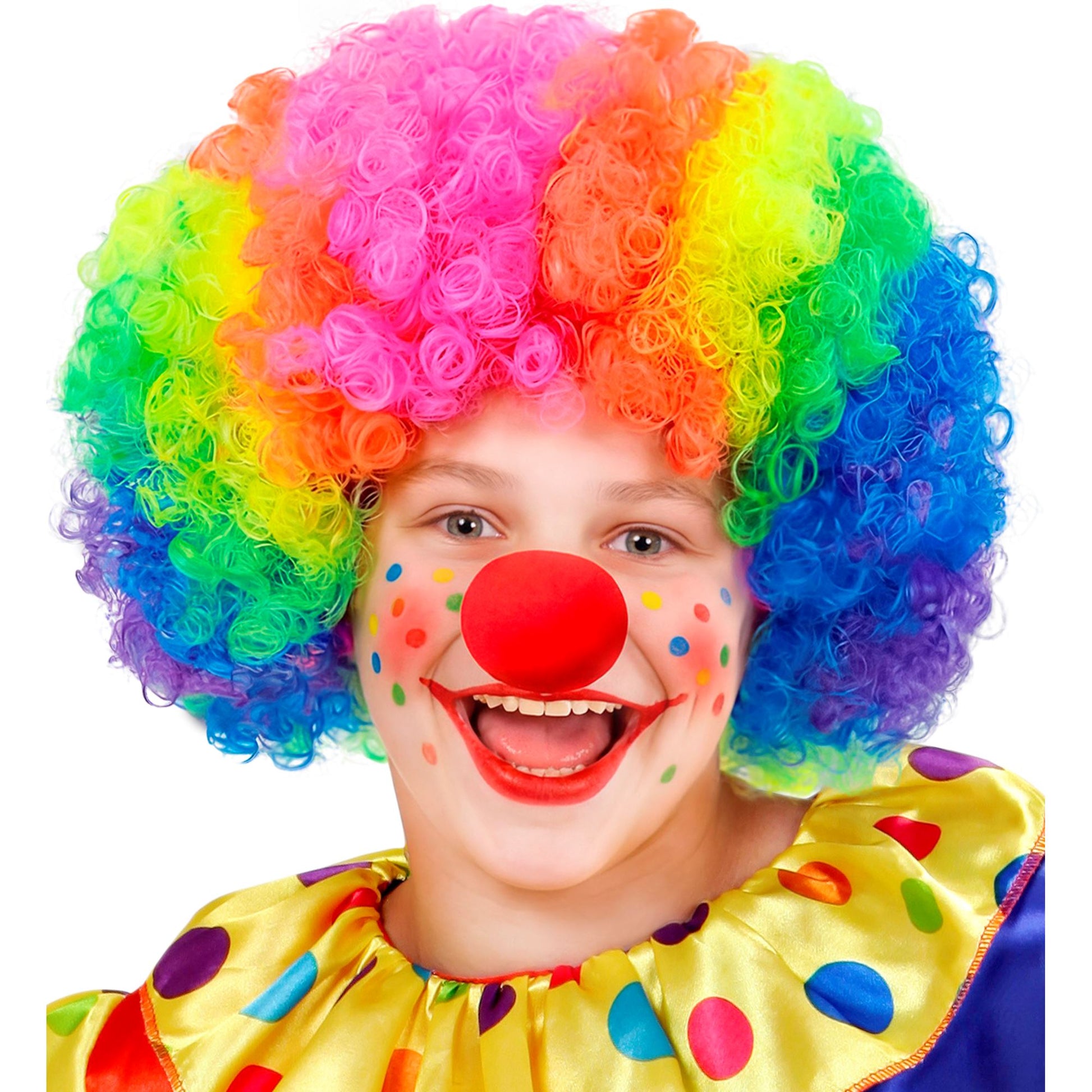"PERÜCKE CLOWN" in Polybag – Vorderansicht