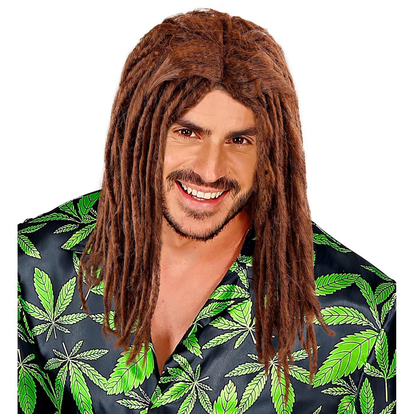 "PERÜCKE DREADLOCKS BROWN" in Polybag – Ansicht 3