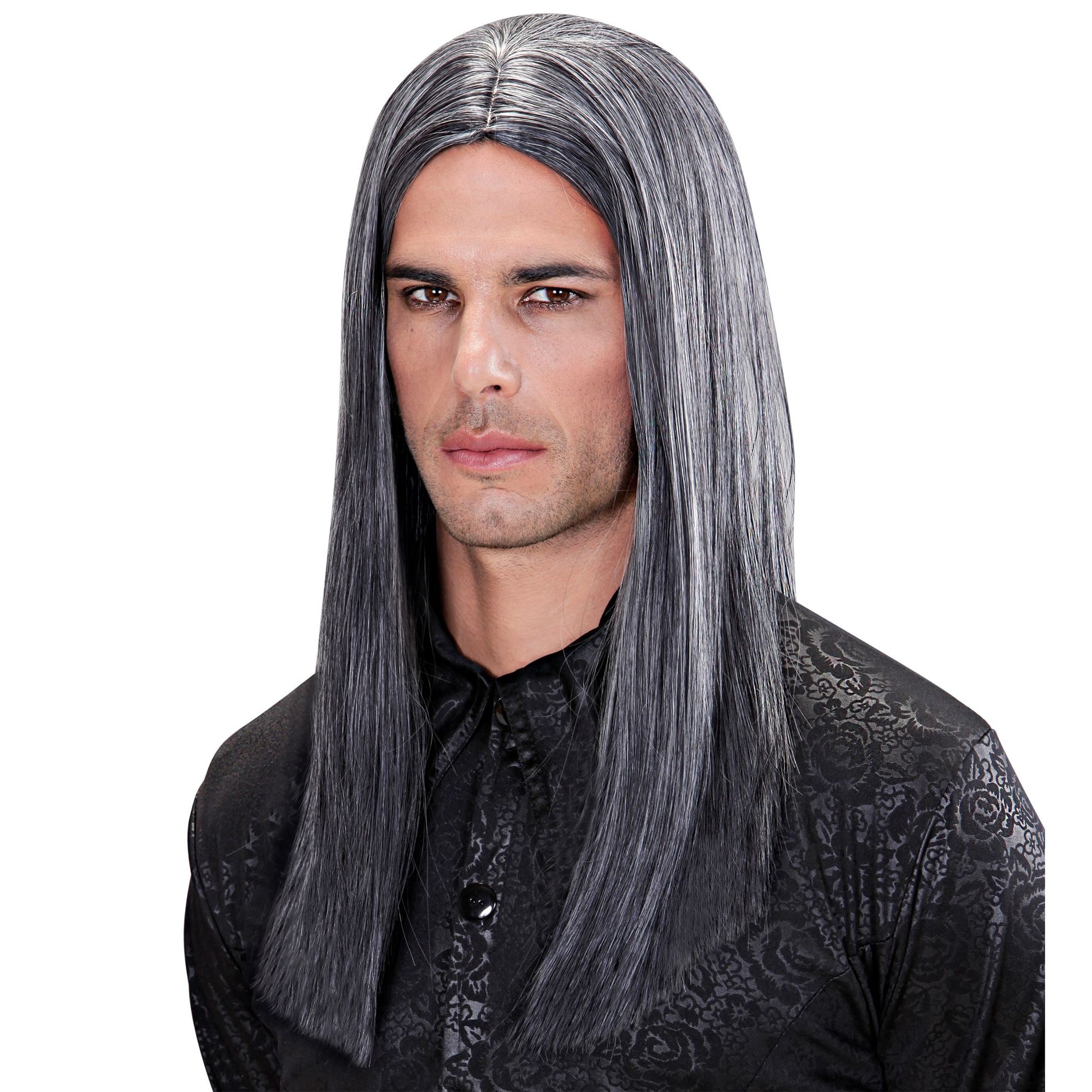 "PERÜCKE DREAM HAIR VIKTOR GRAU" in farbiger Box – Ansicht 3