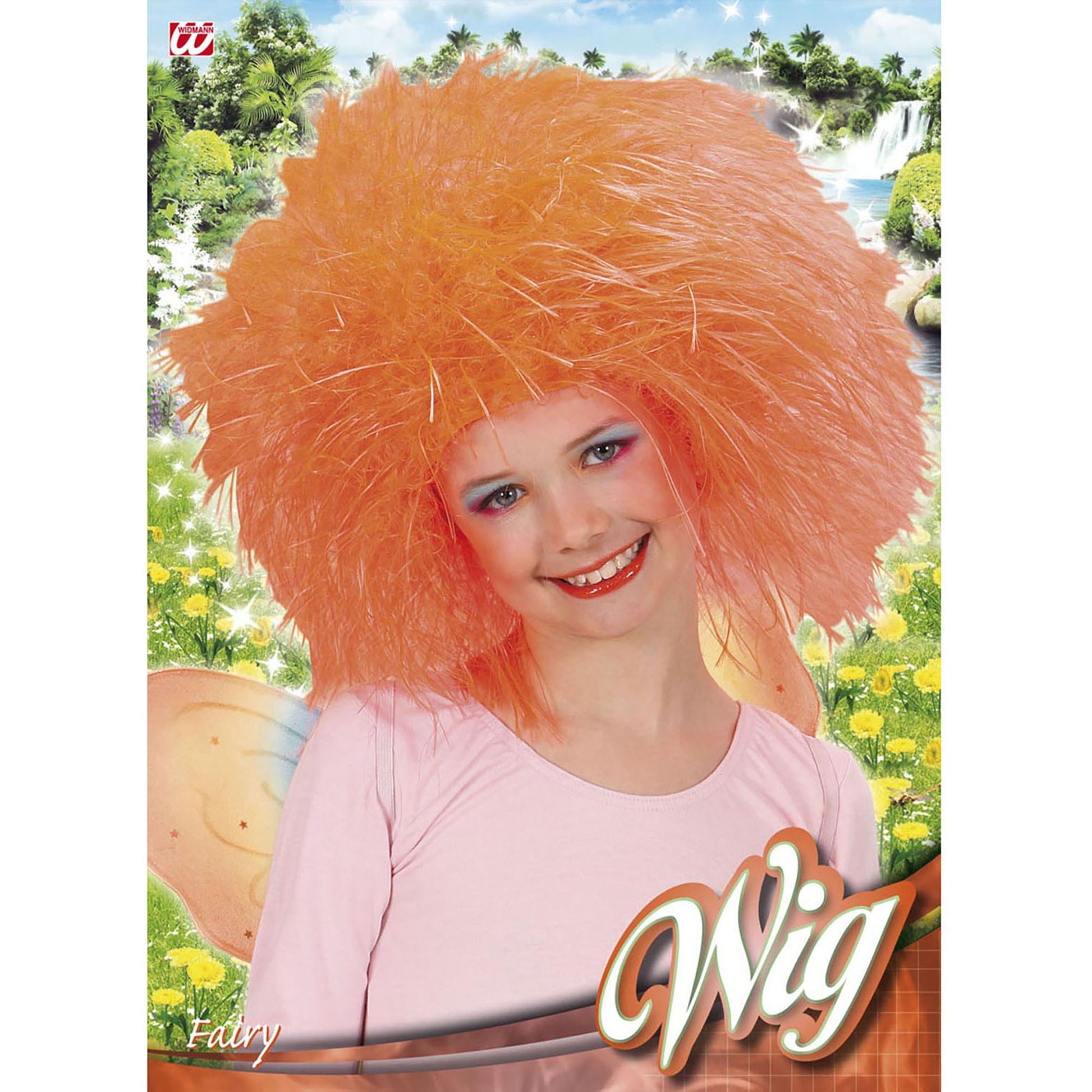 "PERÜCKE FEE" neonorange - in Polybag – Detailansicht