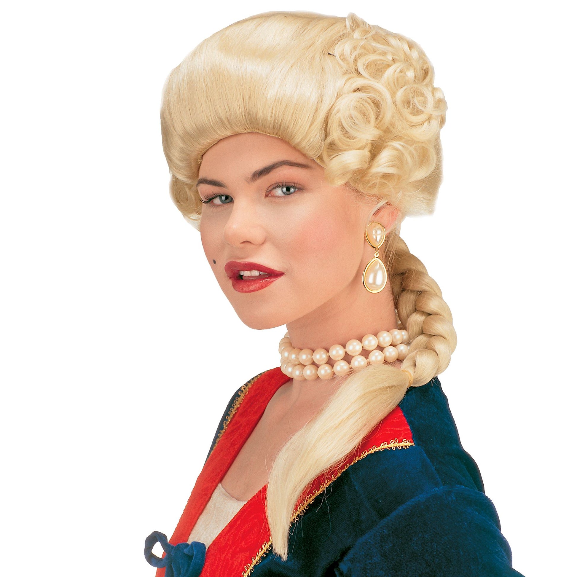 "PERÜCKE HERZOGIN JOSEPHINE" in Polybag – Vorderansicht
