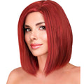 "PERÜCKE JENNY KASTANIENBRAUN IN DREAM HAIR QUALITÄT" in farbiger Box – Vorderansicht