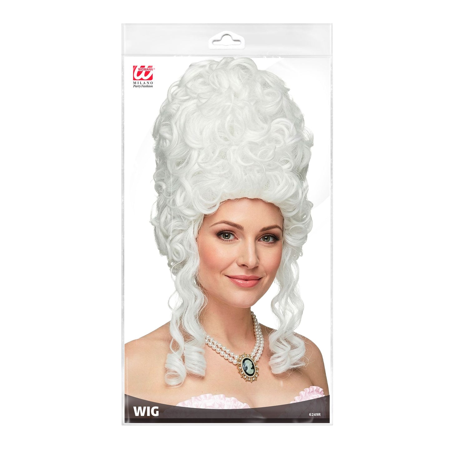 "PERÜCKE MARIE ANTOINETTE" in Polybag – Detailansicht