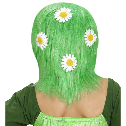 "PERÜCKE MUTTER NATUR MIT GÄNSEBLÜMCHEN" in Polybag – Detailansicht
