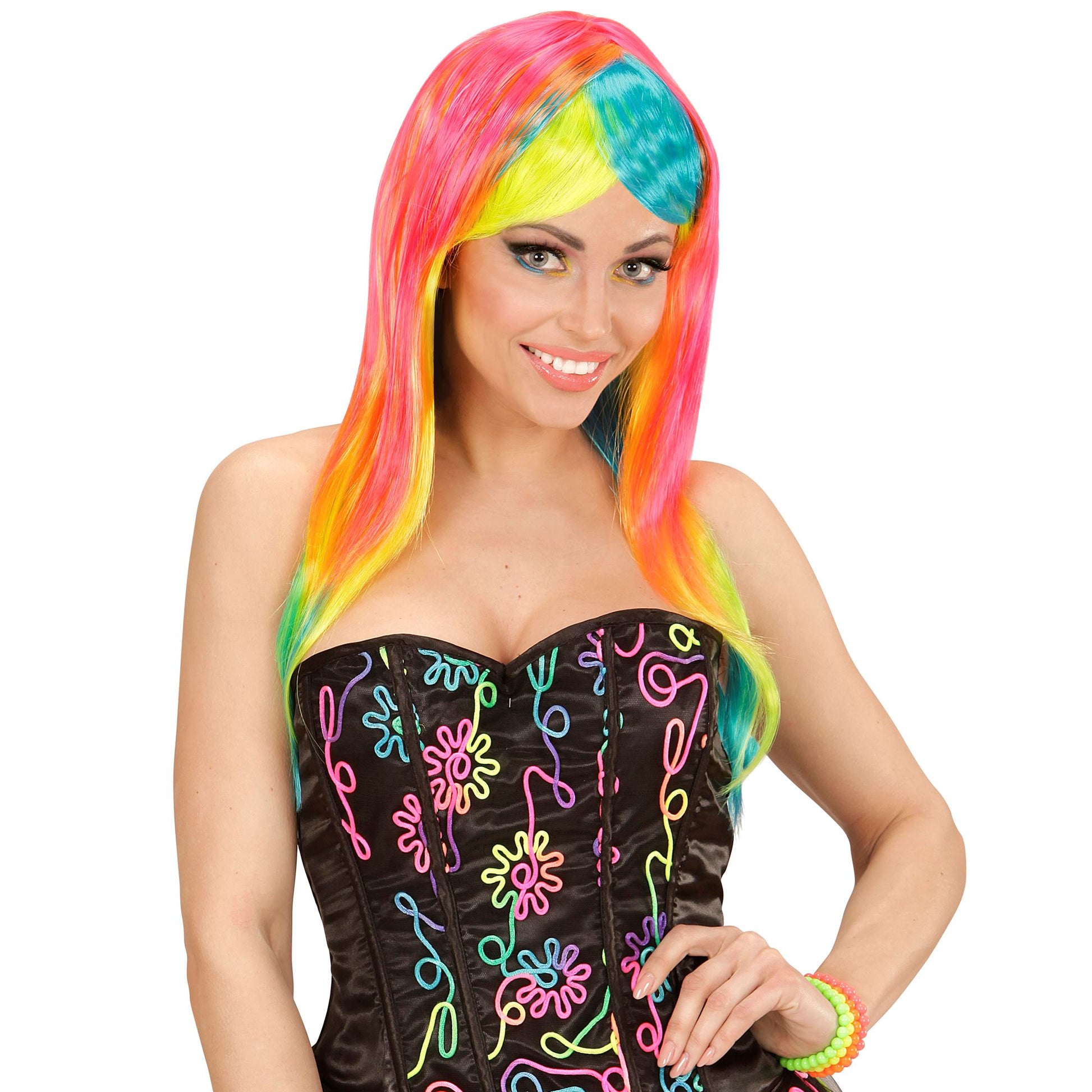 "PERÜCKE NEON FASHION" in Box – Ansicht 3