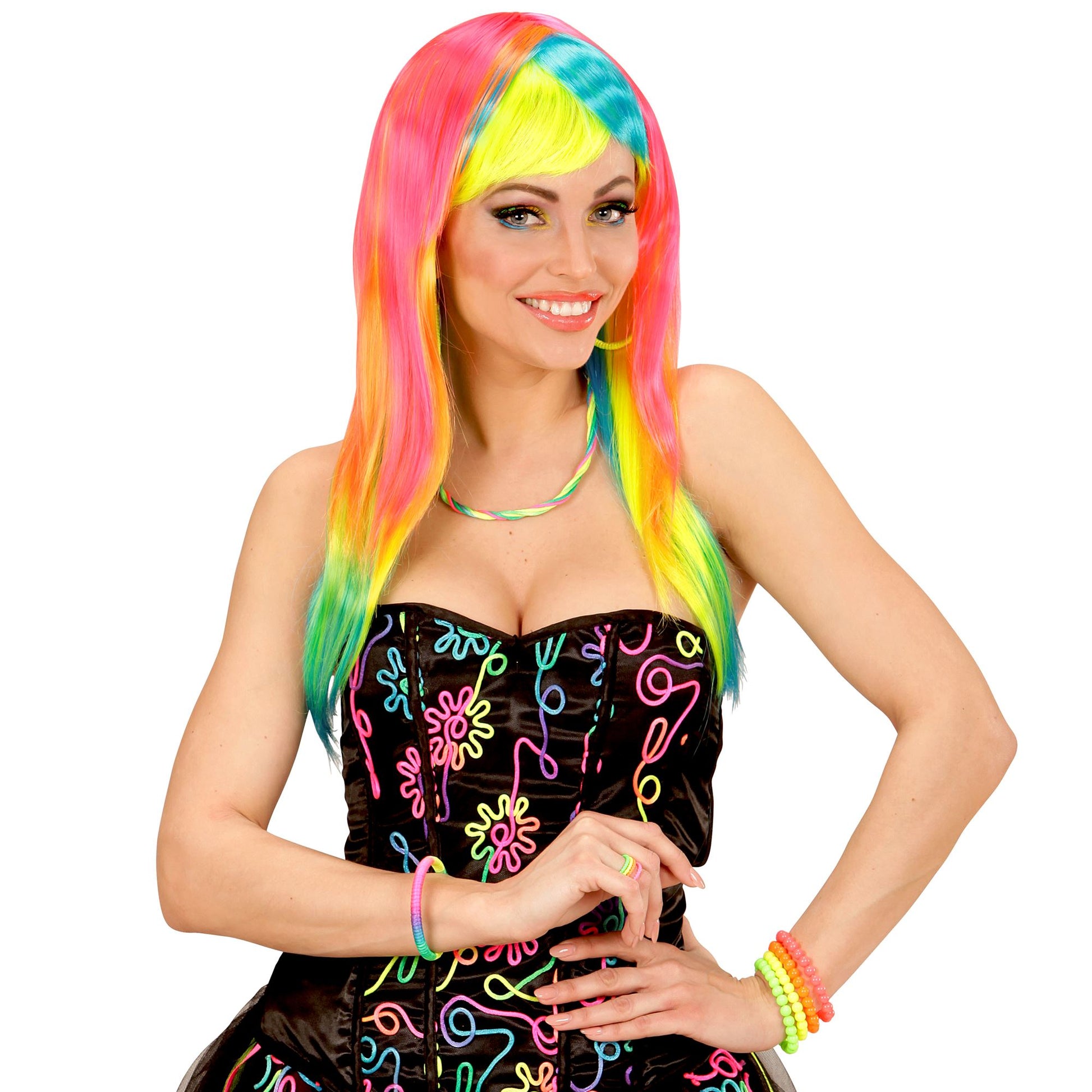 "PERÜCKE NEON FASHION" in Box – Ansicht 4