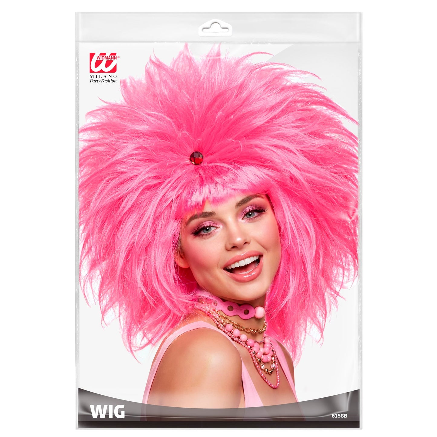 "PERÜCKE PRETTY WOMAN" in Polybag – Detailansicht