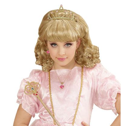 "PERÜCKE PRINZESSING BLOND MIT TIARA" in Box – Ansicht 4
