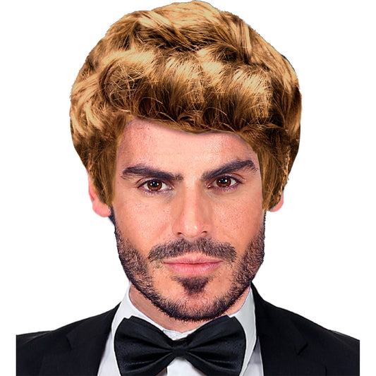 "PERÜCKE RICK" blond - in Box – Vorderansicht