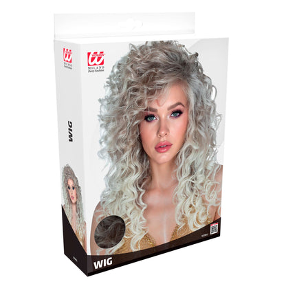 "PERÜCKE SUPER LOCKEN" in Box – Detailansicht