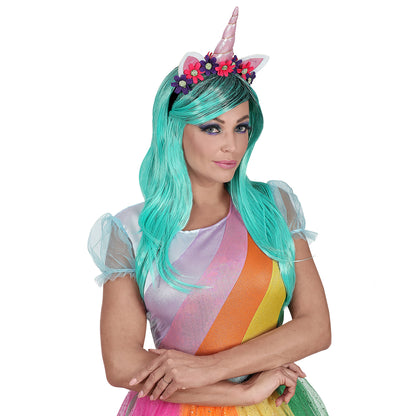 "PERÜCKE UND HAARREIF EINHORN FANTASY" in Box – Ansicht 4