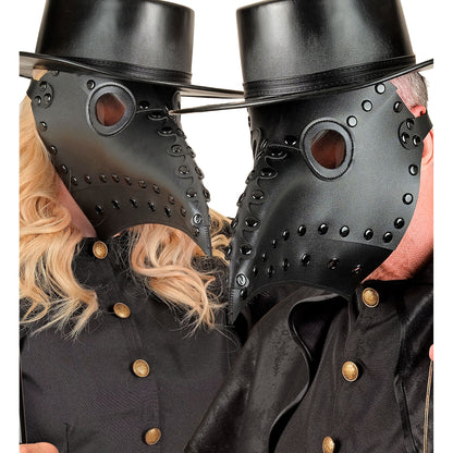 "PESTDOKTOR MASKE" aus Kunstleder – Ansicht 3