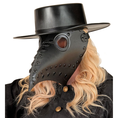 "PESTDOKTOR MASKE" aus Kunstleder – Ansicht 4