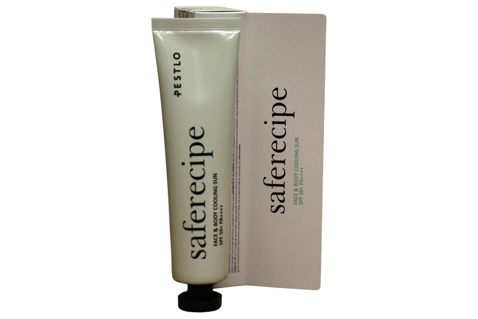 Pestelo Pestelo, Saferecipe Face & Body Cooling, Hydratisierend, Täglicher Gebrauch, Sahne, Für Gesicht & Körper, SPF 50+, 10