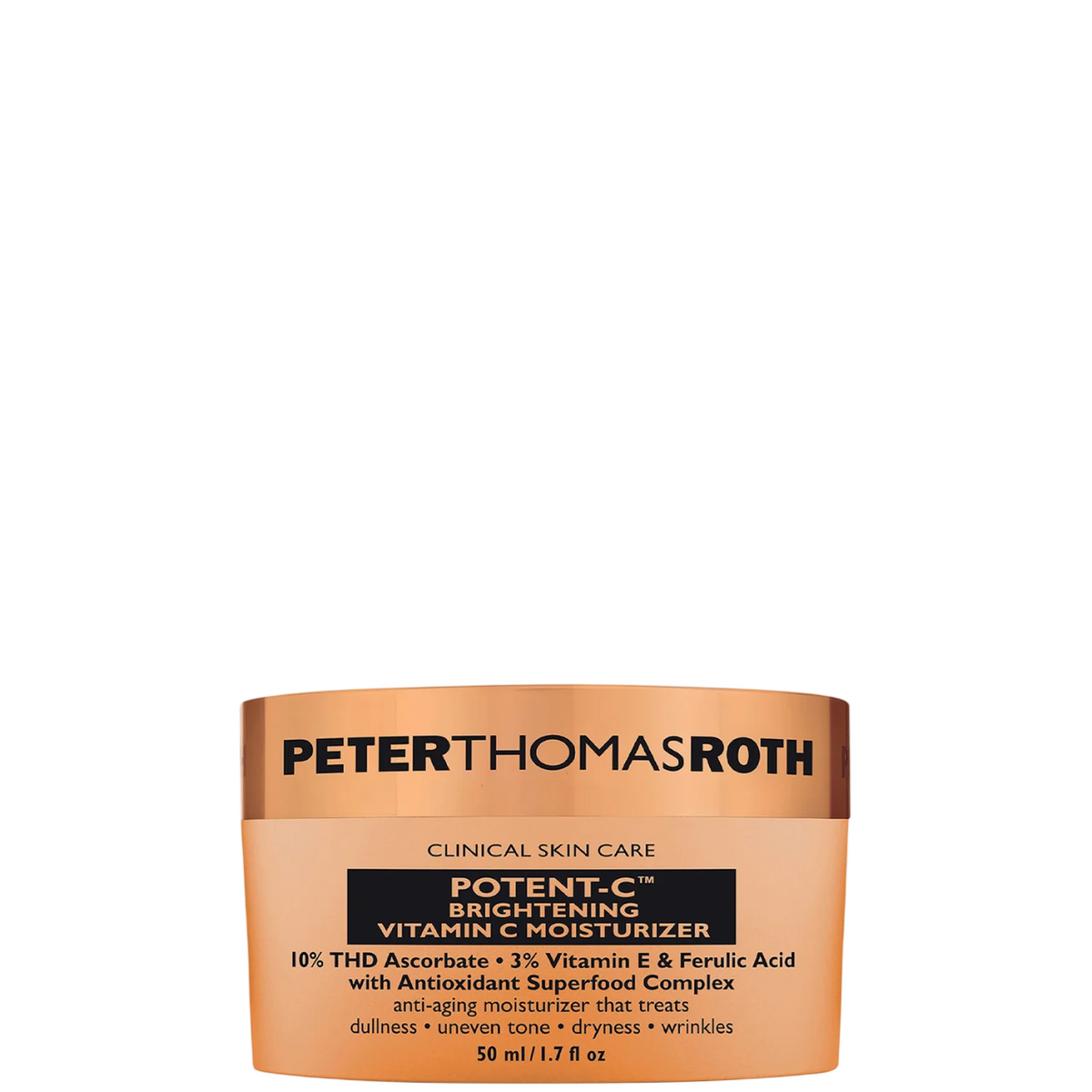 Peter Thomas Roth, Potent C Bright & Plump, Anti-Aging, Tag und Nacht, Sahne, Gesicht, 50 ml *Tester