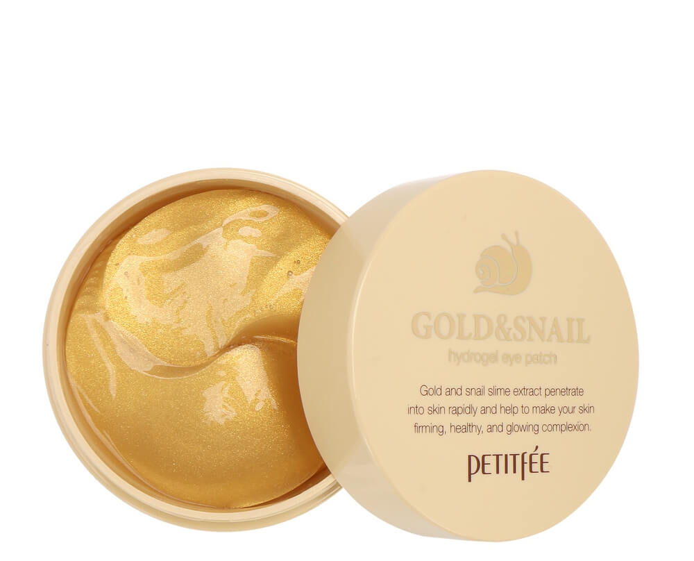 Petitfee, Gold & Snail, Hydrating & Firming, Tag & Nacht, Augenklappe, 60 stk