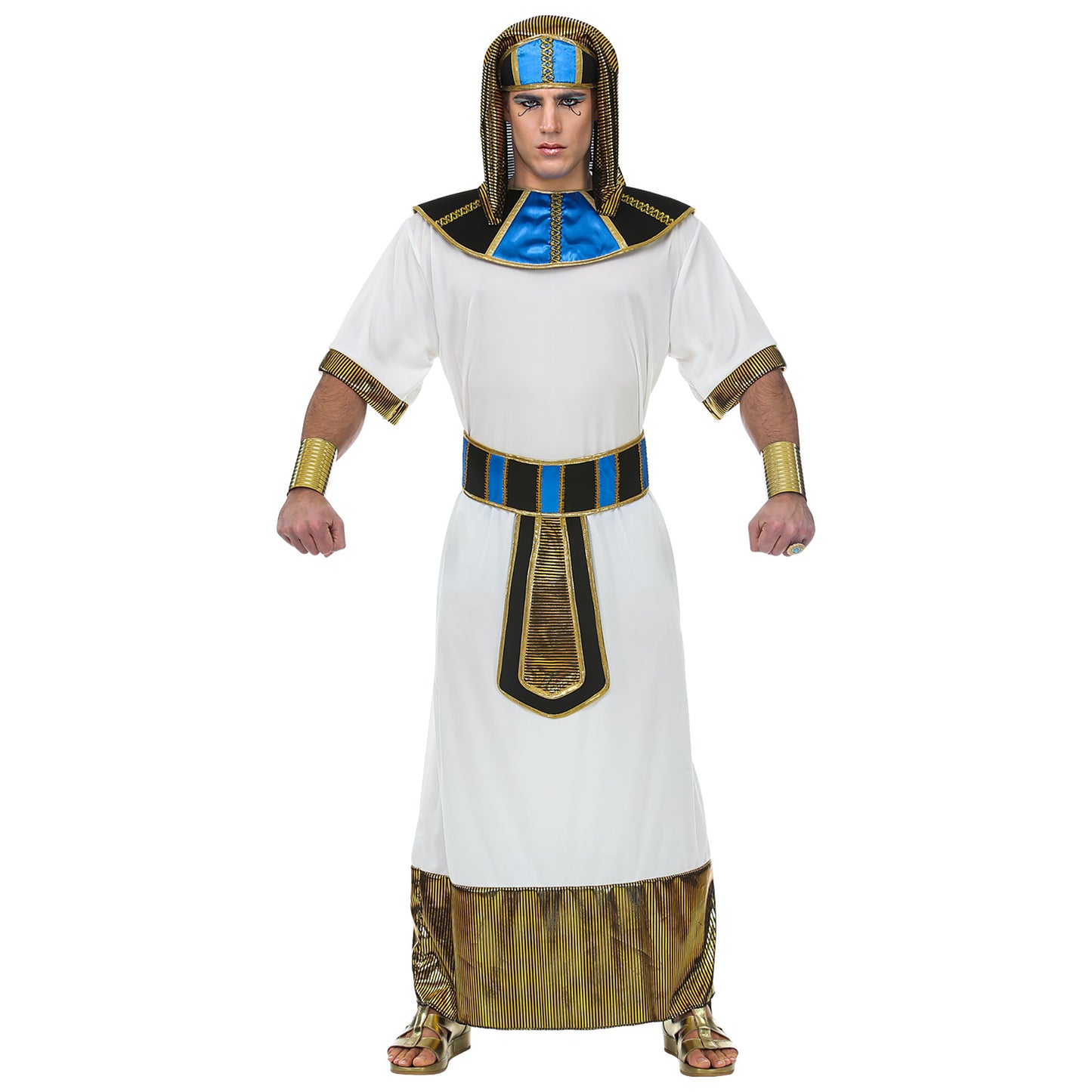 "PHARAO" (Tunika, Gürtel, Kragen, Kopfbedeckung) – Detailansicht