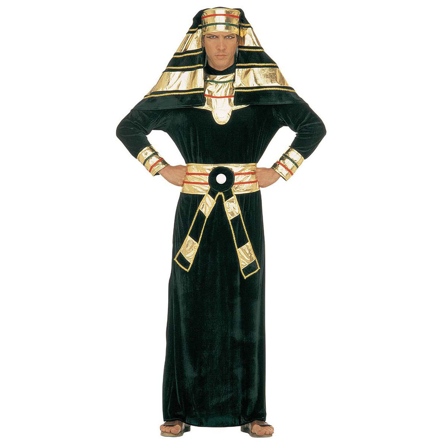 "PHARAO" (Tunika mit Halsband, Gürtel, Kopfbedeckung) – Vorderansicht