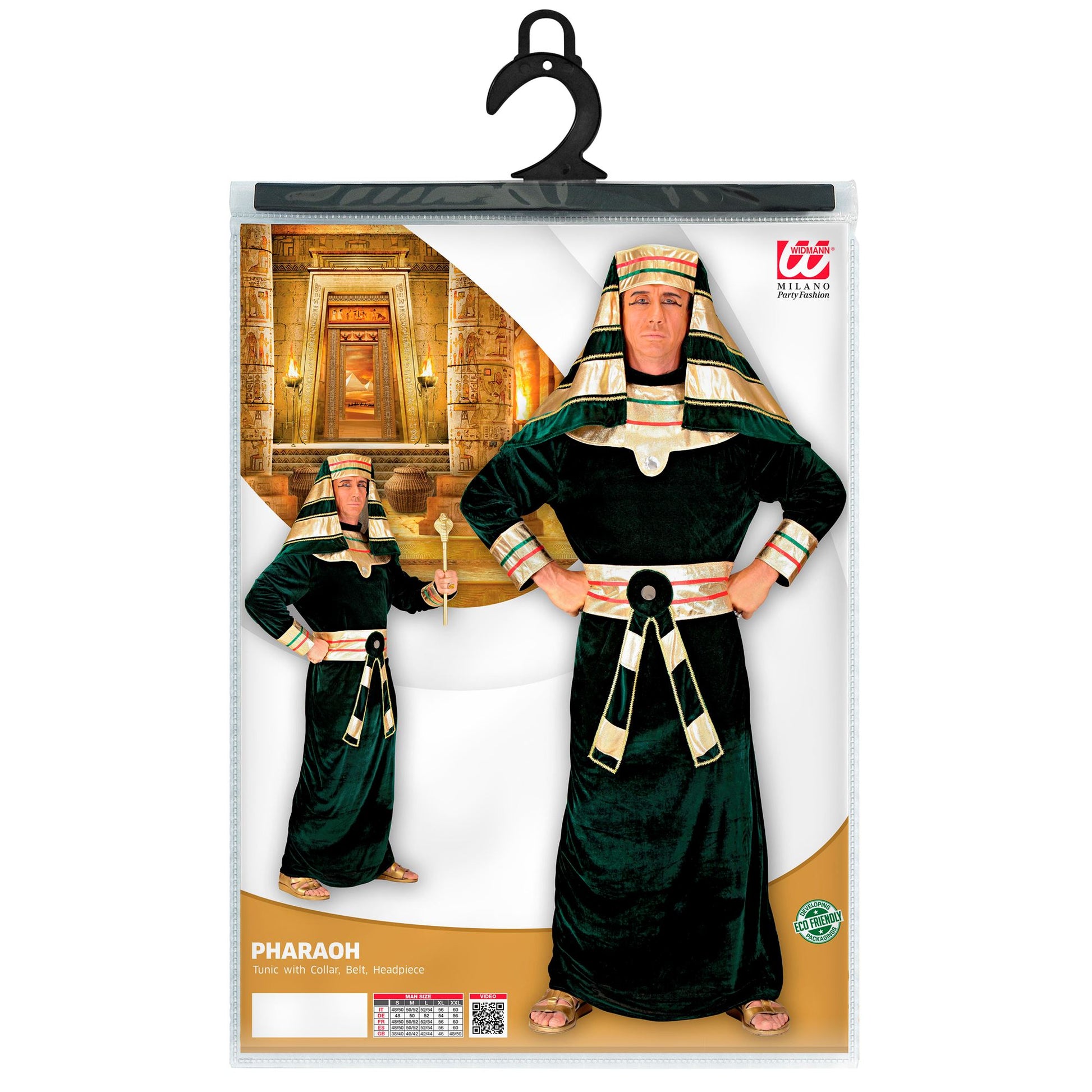 "PHARAO" (Tunika mit Halsband, Gürtel, Kopfbedeckung) – Ansicht 4