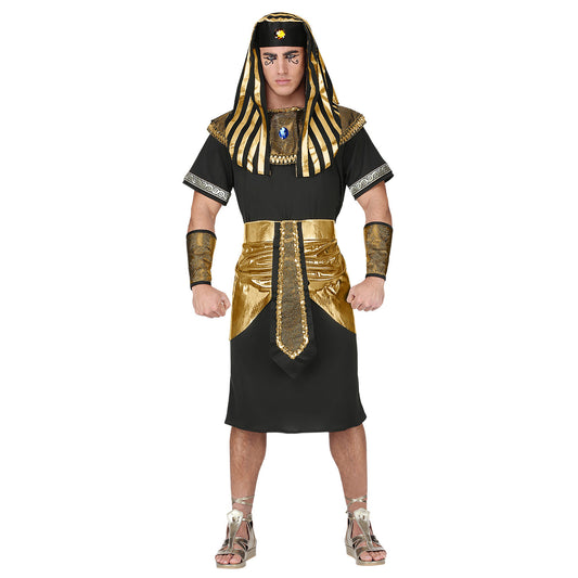 "PHARAOH" (Tunika, Gürtel, Halskragen, Kopfbedeckung) – Vorderansicht