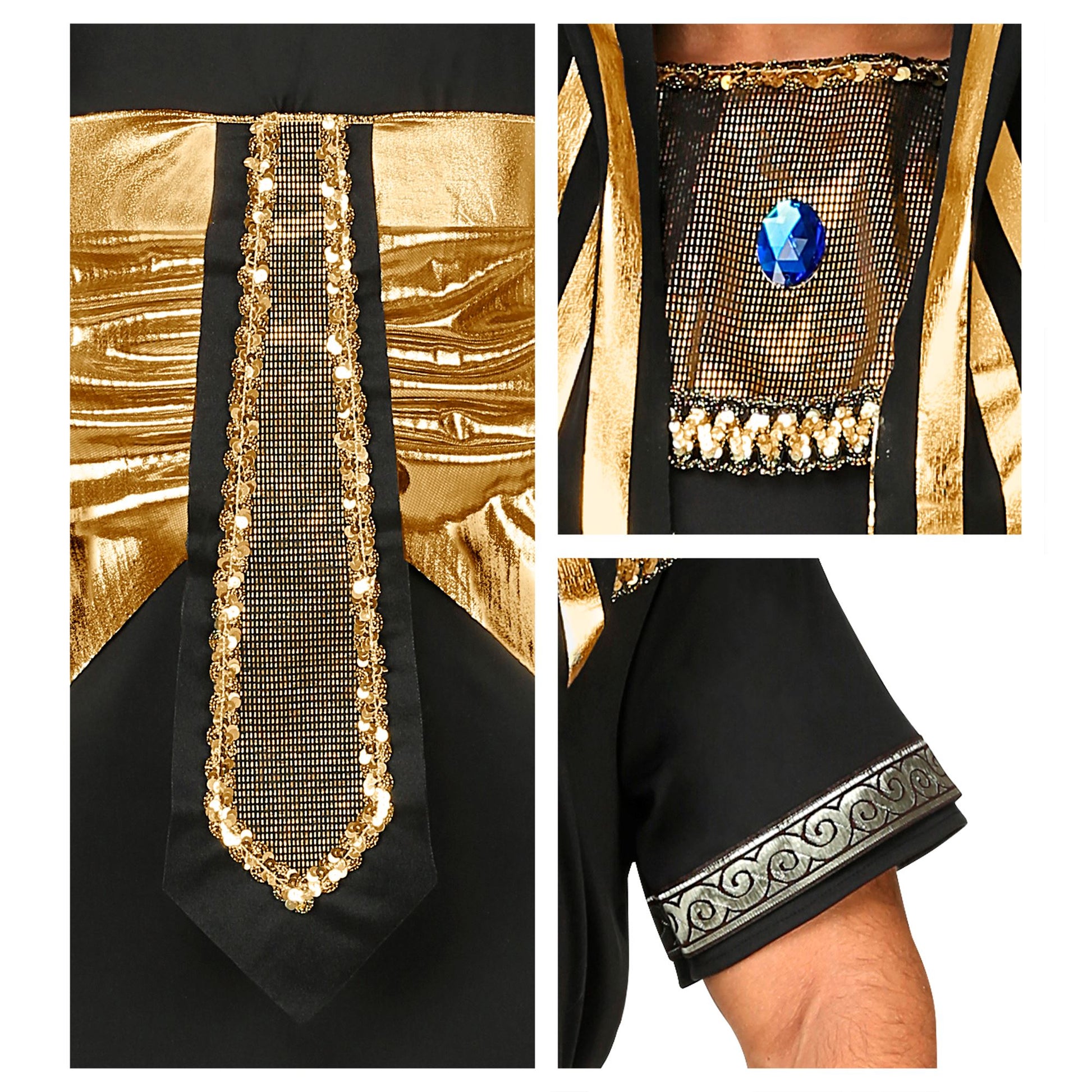 "PHARAOH" (Tunika, Gürtel, Halskragen, Kopfbedeckung) – Ansicht 4