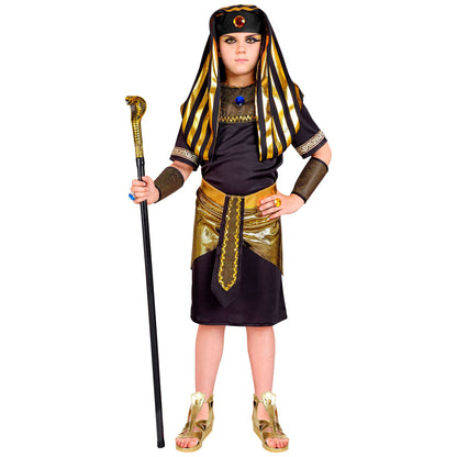 "PHARAOH" (Tunika, Gürtel, Halskragen, Kopfbedeckung) – Detailansicht