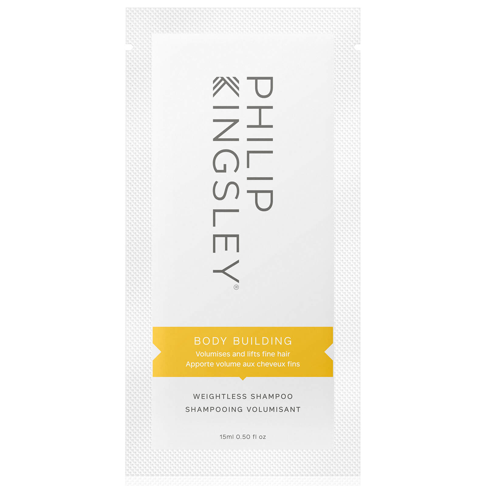 Philip Kingsley Philip Kingsley, Body Building, Natürliche Zellulose & Keratinprotein, Haarshampoo, Volumen und Glanz, 15 ml 