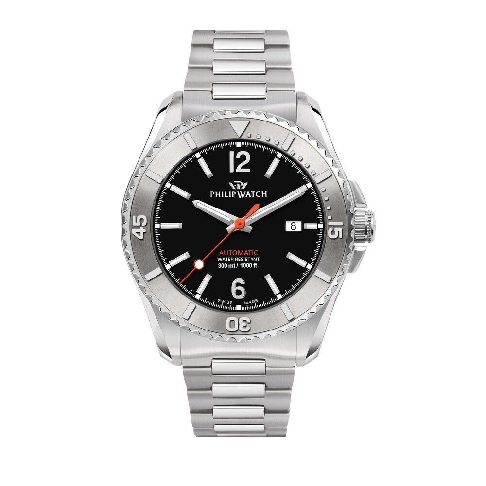 PHILIP WATCH AMALFI AUTOMATIC - Swiss Made R8223218007 Armbanduhr 43 mm Silber
