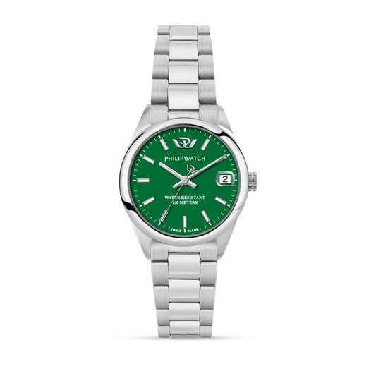 PHILIP WATCH R8253597647 Date Armbanduhr 32 mm Silber ansicht-2