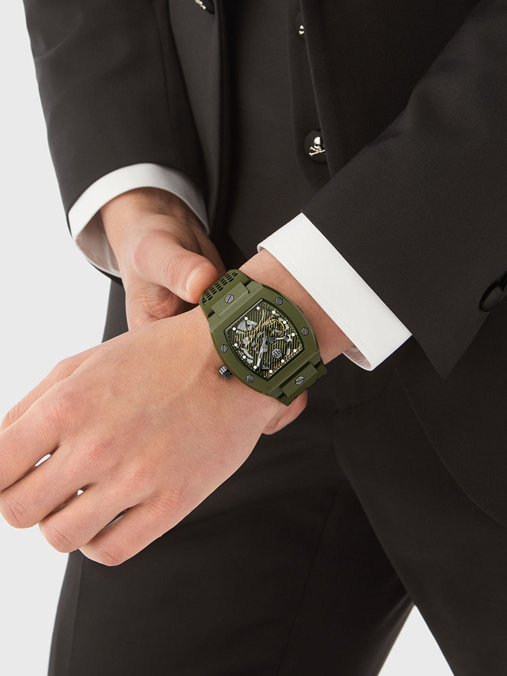 PHILIPP PLEIN PWVBA0223 Analoguhr Armbanduhr 46 mm ansicht-3