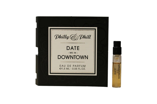 Philly & Phill Philly & Phill, Date Me In Downtown, Eau de Parfum, Unisex, 1.5 ml Fläschchen Vial