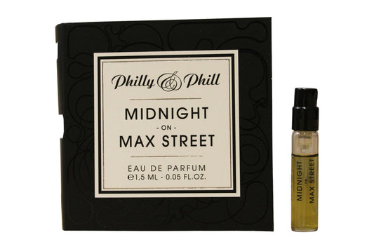 Philly & Phill Philly & Phill, Midnight on Maxstreet, Eau de Parfum, Unisex, 1.5 ml Fläschchen Vial