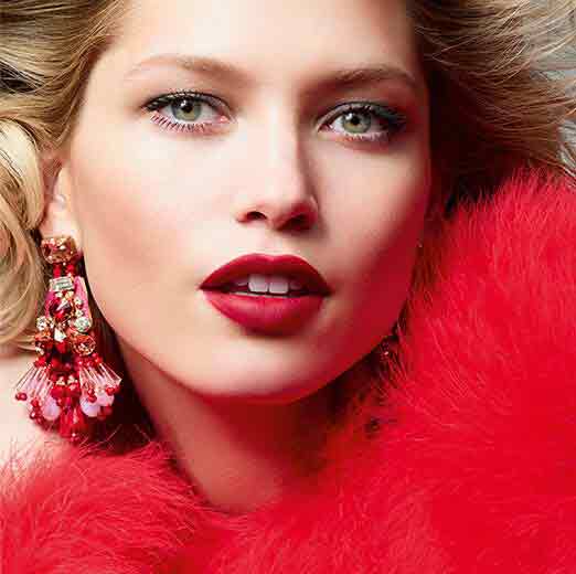 Clarins Joli Rouge Velvet 732V Grenadine Lippenstift