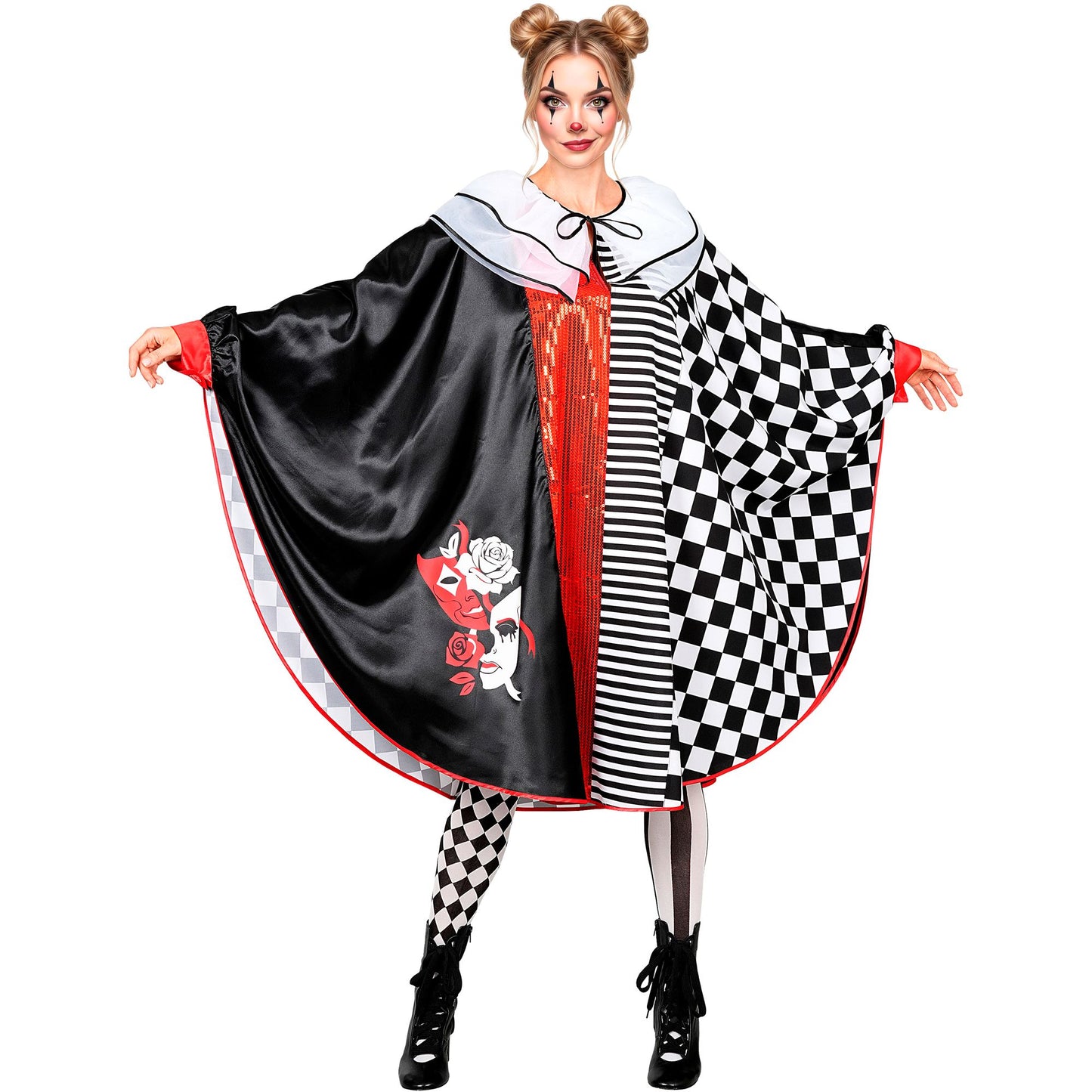 "PIERROT PONCHO" – Vorderansicht