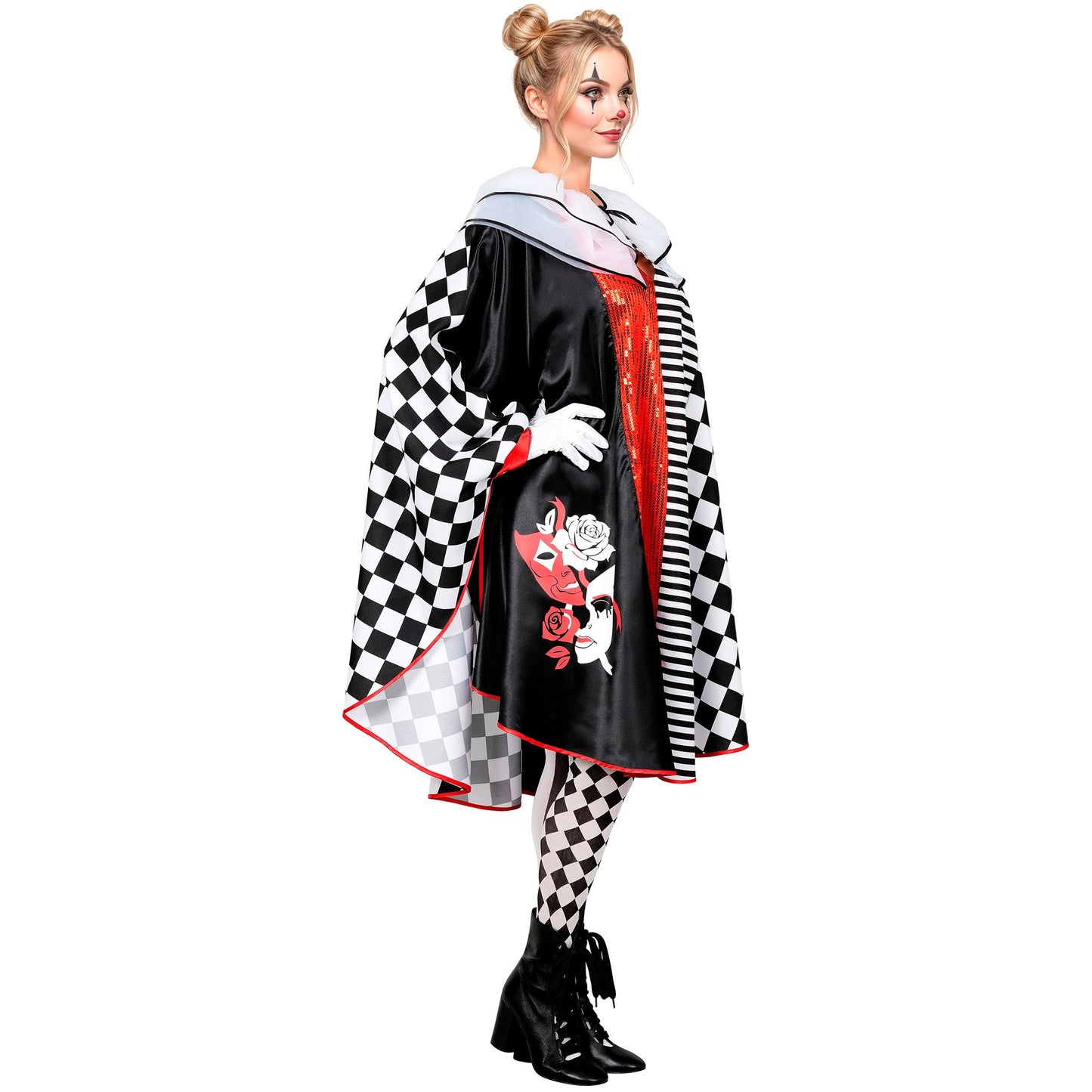 "PIERROT PONCHO" – Detailansicht