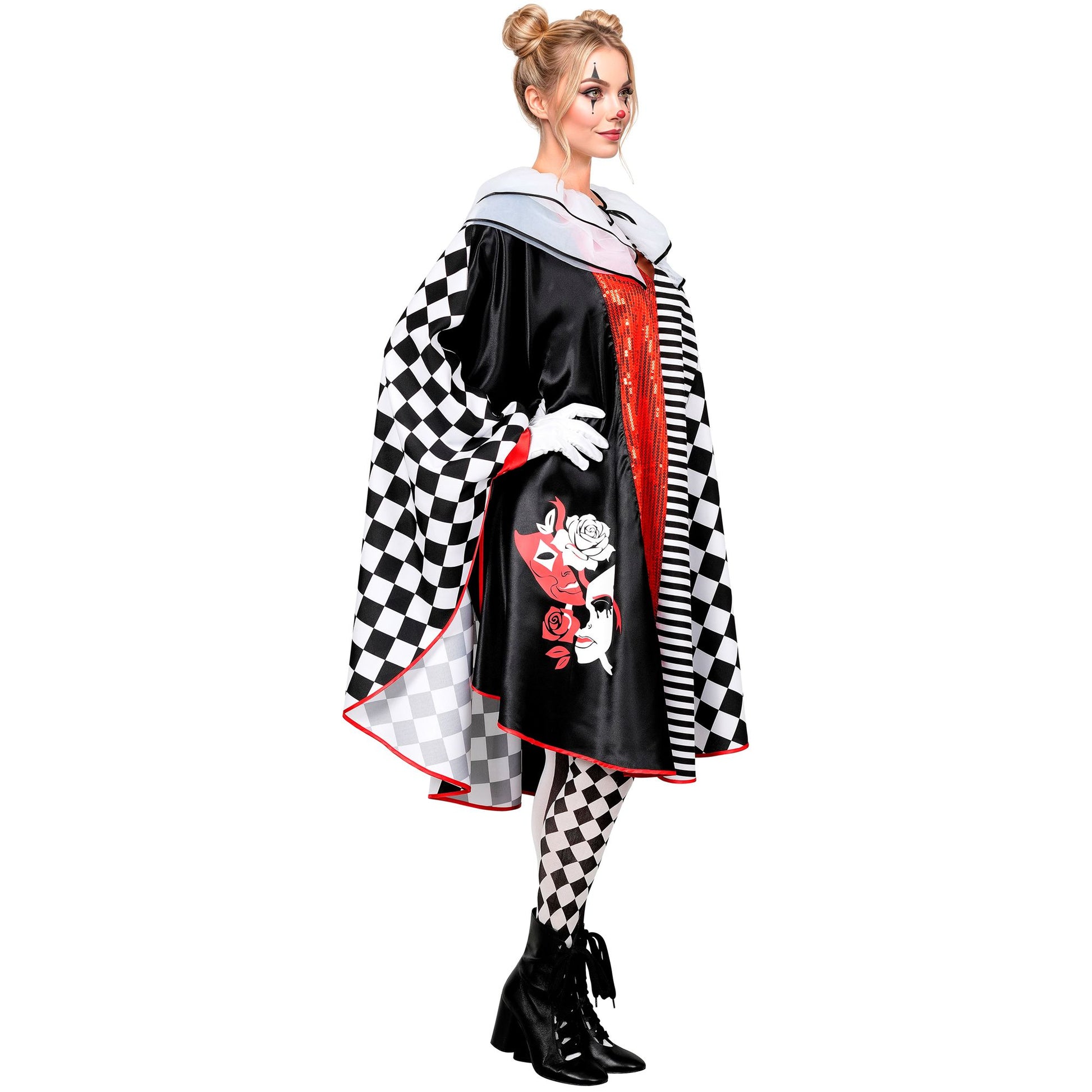 "PIERROT PONCHO" – Detailansicht
