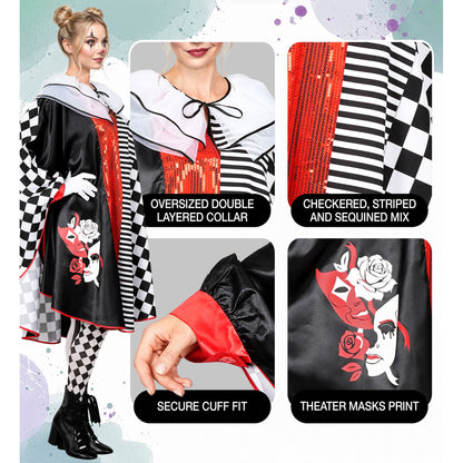 "PIERROT PONCHO" – Ansicht 4